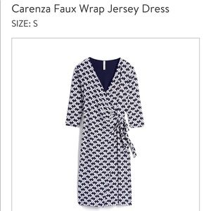 NWT Stitch Fix Gilli Faux Jersey Wrap Dress